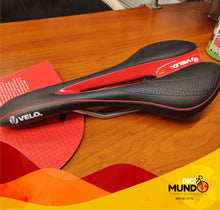 Cargar imagen en el visor de la galería, Sillín / Asiento Velo VL-1481 Racing Ozone Cromo