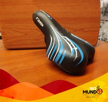 Cargar imagen en el visor de la galería, Sillín / Asiento GS 3 tonos Negro con Colores