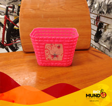 Cargar imagen en el visor de la galería, Cesta de bicicleta delantera para niñas