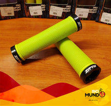 Cargar imagen en el visor de la galería, Puños MTB ZTTO y XTOS con Cierre de seguridad en Goma Gel Silicon