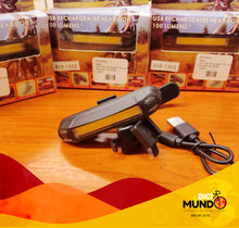 Cargar imagen en el visor de la galería, Luz Trasera Recargable de 100 lúmenes de luminosidad