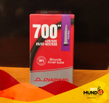 Cargar imagen en el visor de la galería, Tubos 700 x 25/32C FV48mm/FV60mm ChaoYang para Ruta