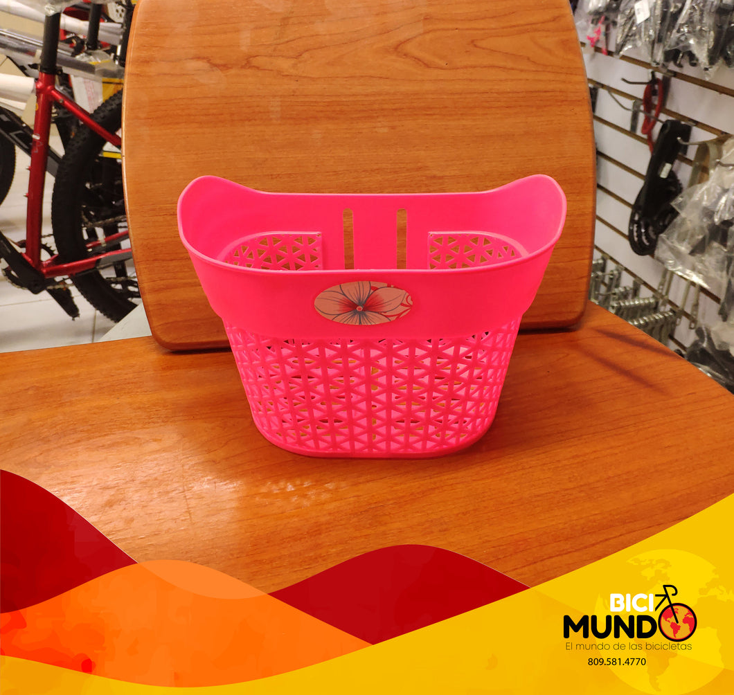 Cesta de bicicleta delantera para niñas