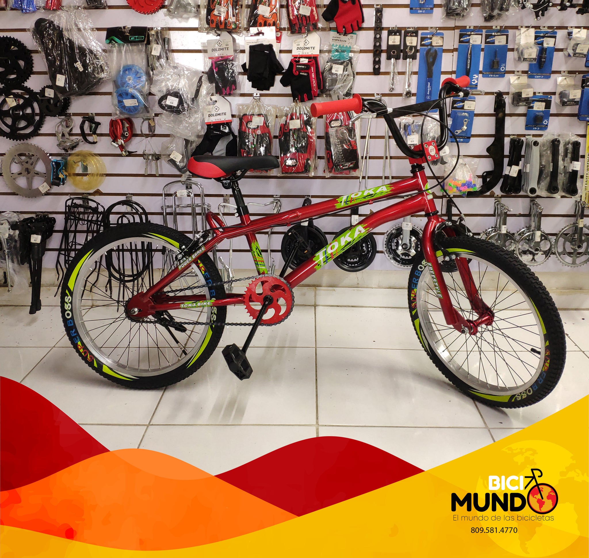 Bicicleta Toka Aro 20 Reforzada Tipo BMX – Bicimundo
