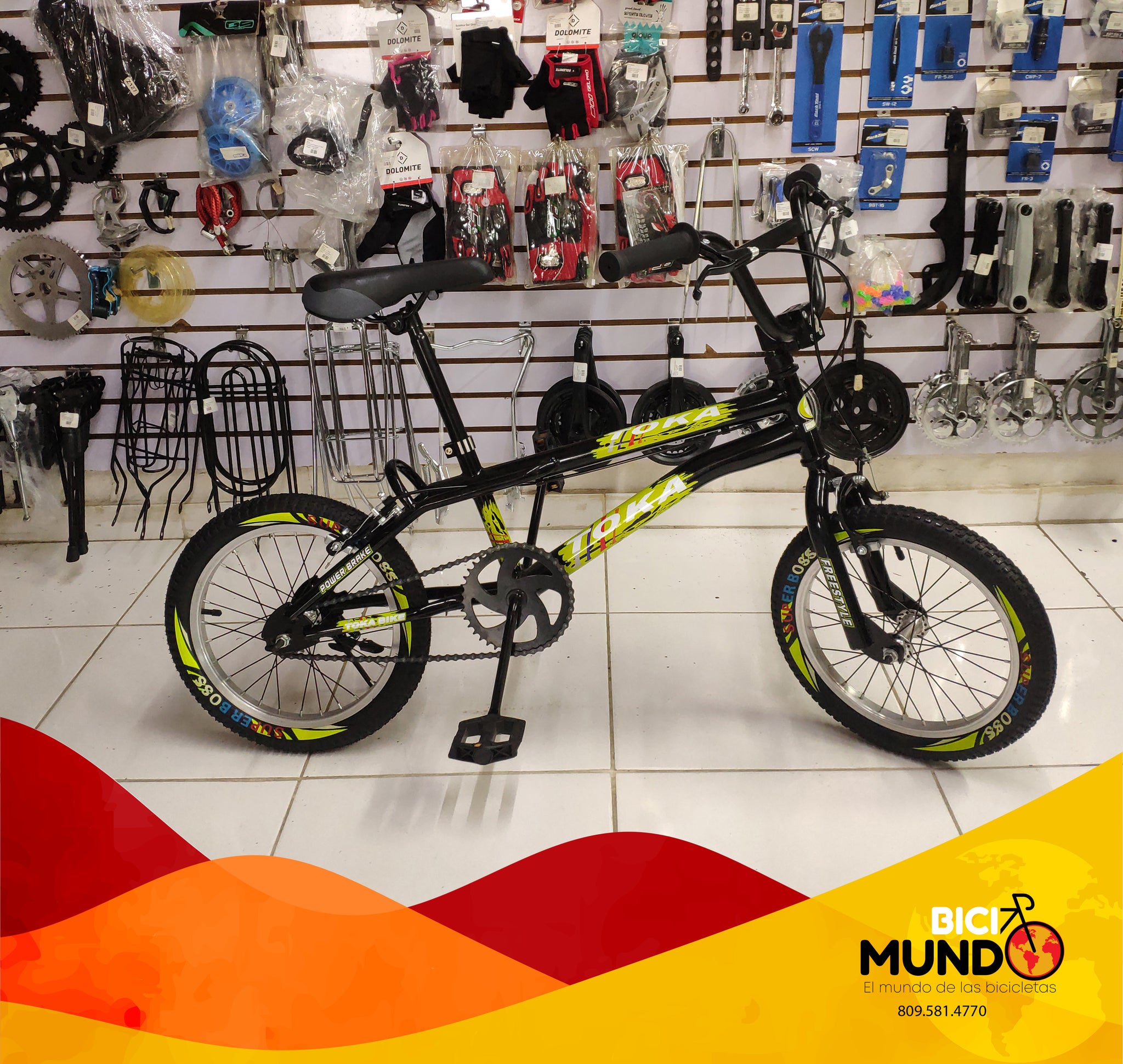 Bicicleta Toka Aro 16 Reforzada Tipo BMX – Bicimundo