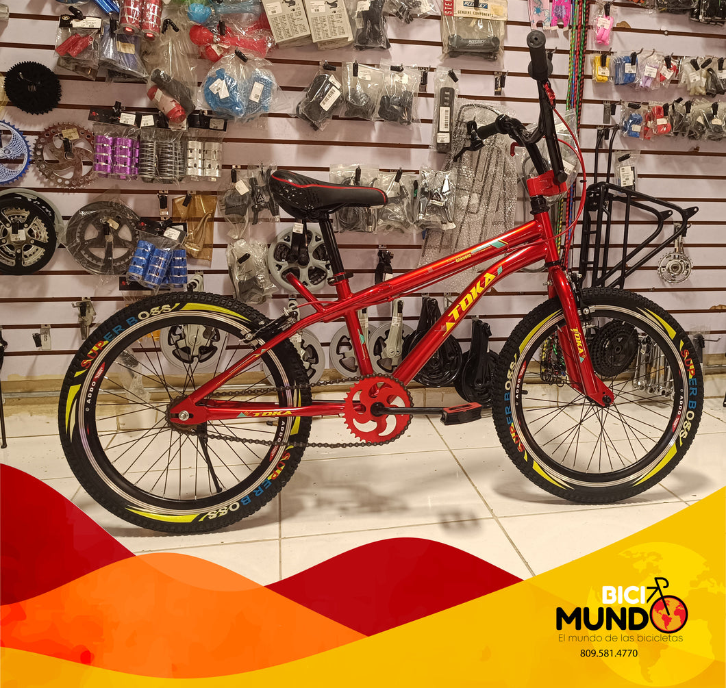 Bicicleta Toka Aro 20 Reforzada Tipo BMX Corta