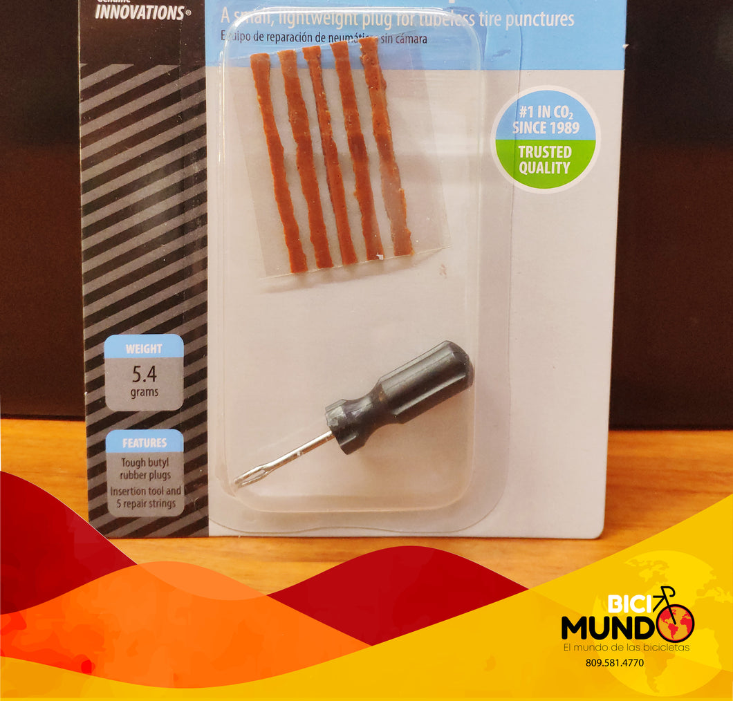 Kit de Reparacion Pinza y Tarugos Tubeless Genuine Innovations